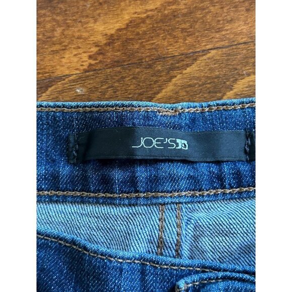 Joes Jeans Hannabeth Shorts Zip Fly Stretch Pockets Denim Blue Size 32 - Picture 3 of 5